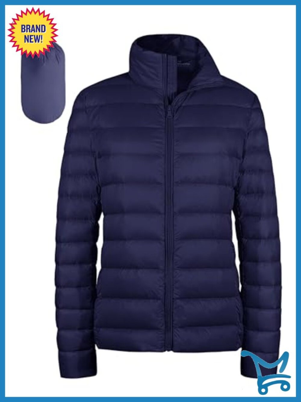 Packable Puffer Jacket Ultra-Light Short Down Jacket
